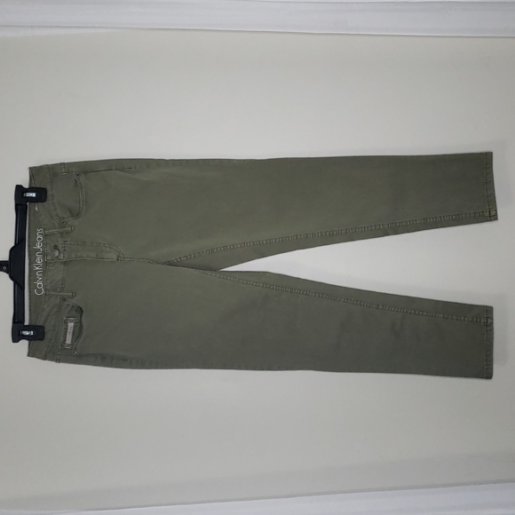 Calvin Klein Jeans - Ankle Skinny - 29 - Olive Green - Picture 7 of 8